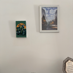 WF023 - Motor Bike Wall Frame