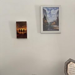 WF029 - Three Ghost Riders Wall Frame