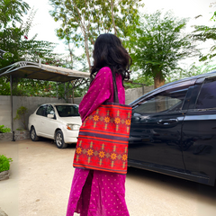 TB001 - Vibrant Art Tote Bag