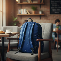 DB092 Flower Pattern Allover Printed Backpack