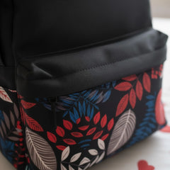 DB113 Tropical Night Allover Printed Backpack