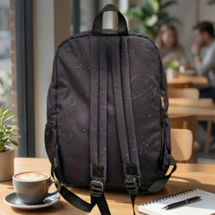DB138 Cosmic Circuit Allover Printed Backpack