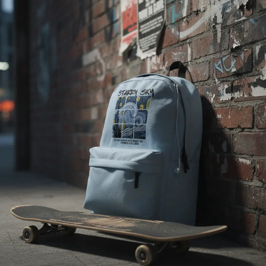 DB143 Starry Soul Allover Printed Backpack