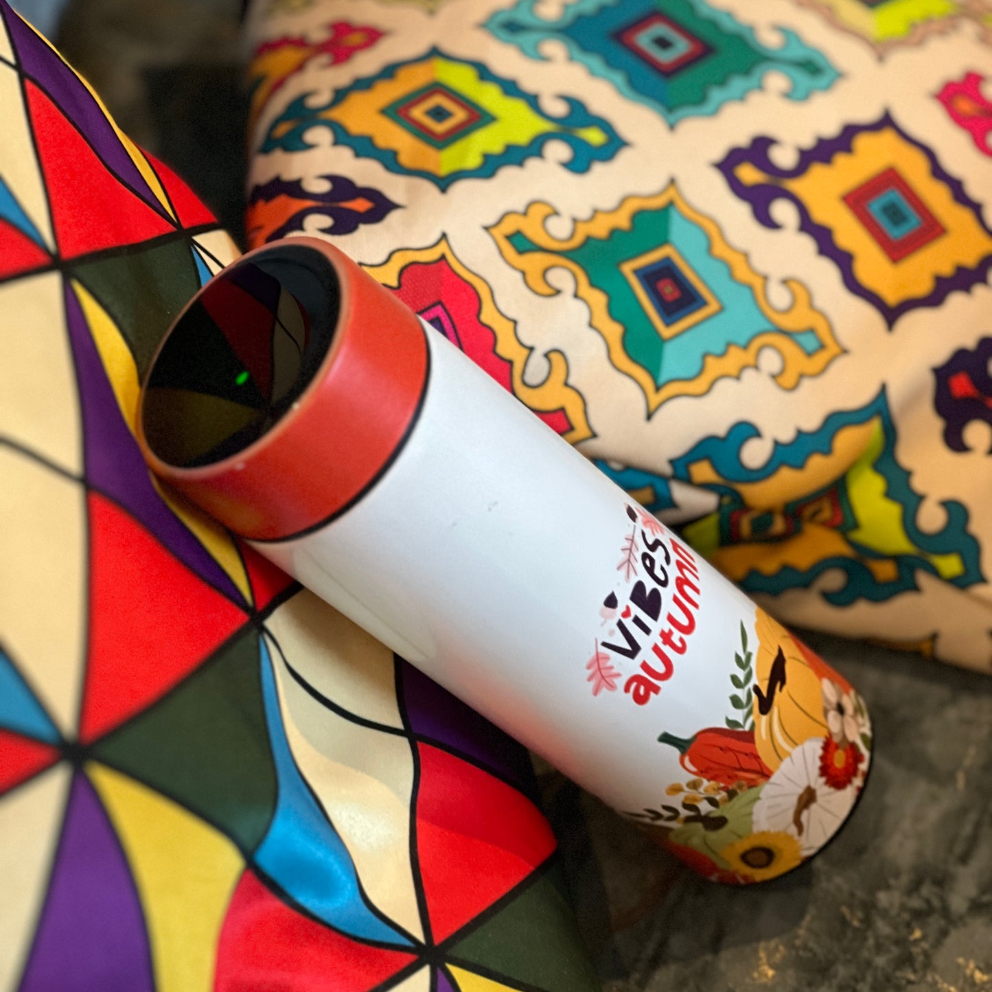 Autumn Vibe Water Bottle Scribble Journal
