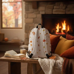 Autumn Breeze Allover Printed Backpack - BREACHIT