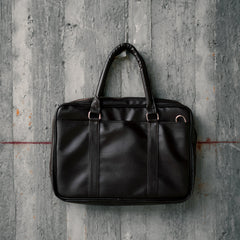 Classic Brown Leatherite Laptop Sleeve Bag - BREACHIT