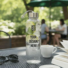 Create Your Own - Customized Glass water bottle - BREACHIT