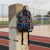 DB009 Just Do It Allover Printed Backpack - BREACHIT