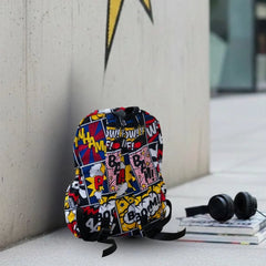 DB109 Comics Allover Printed Backpack - BREACHIT