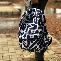 DB112 Doodle Dream Allover Printed Backpack - BREACHIT