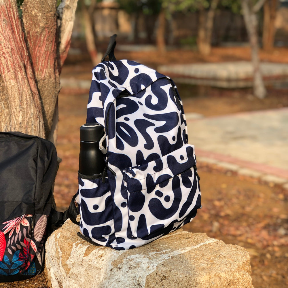 DB112 Doodle Dream Allover Printed Backpack - BREACHIT