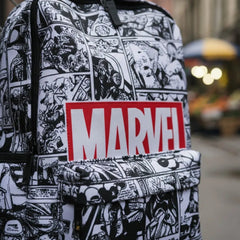 DB122 Marvel Allover Printed Backpack - BREACHIT