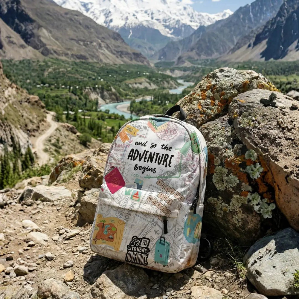 DB137 Roam Squad Allover Printed Backpack - BREACHIT