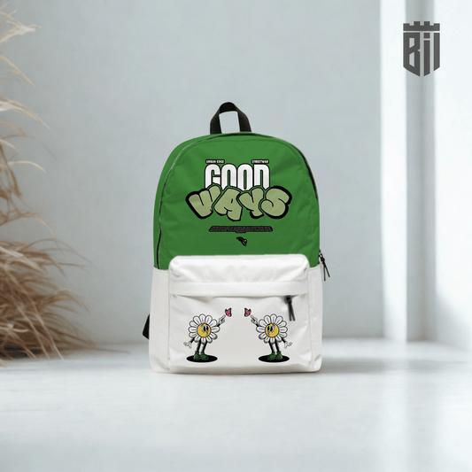 DB141 Cool Bloom Allover Printed Backpack - BREACHIT