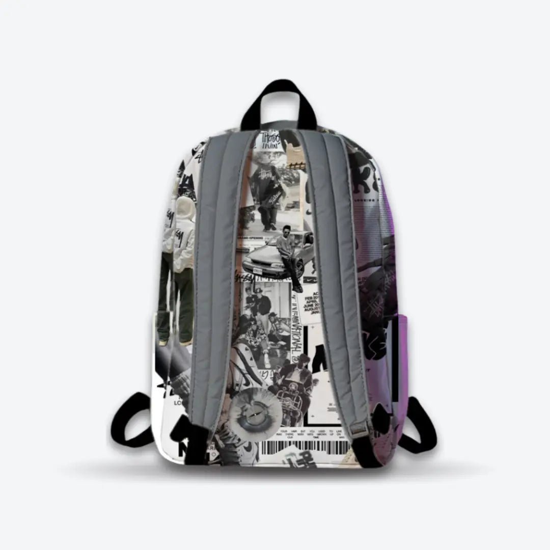 DB142 Urban Hype Allover Printed Backpack - BREACHIT