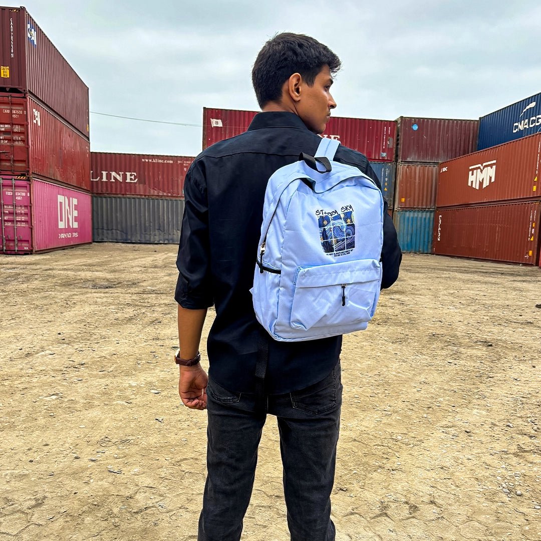 DB143 Starry Soul Allover Printed Backpack - BREACHIT