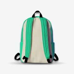 DB145 Self Made Allover Printed Backpack - BREACHIT