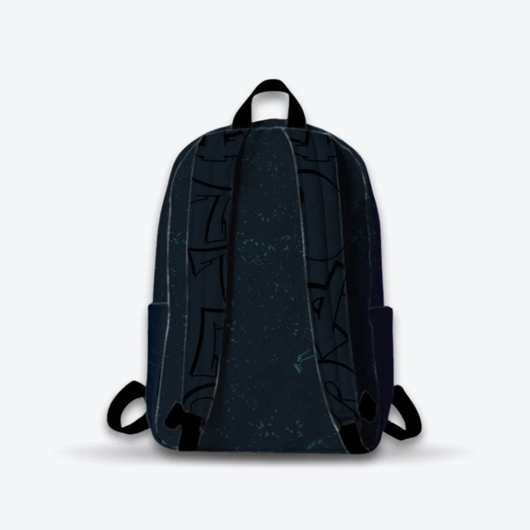DB154 Street Hope Allover Printed Backpack - BREACHIT