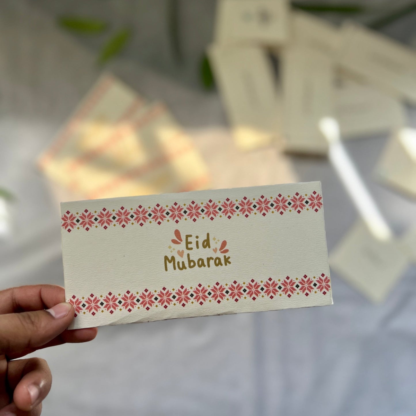 Eid Blooms | Your Name Textured Envelopes - BREACHIT