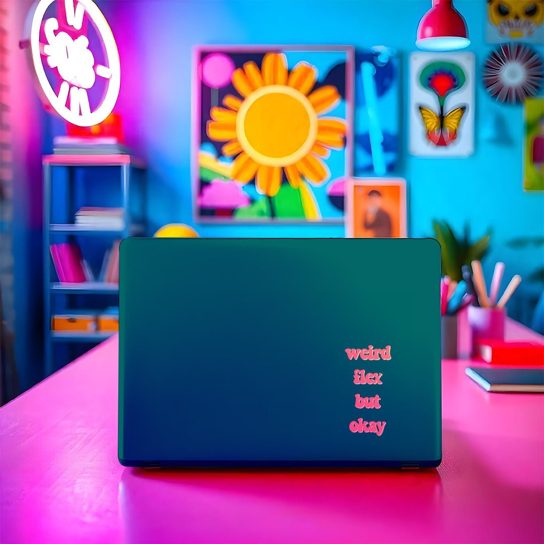 L199 Weird Flex Laptop Skin - BREACHIT