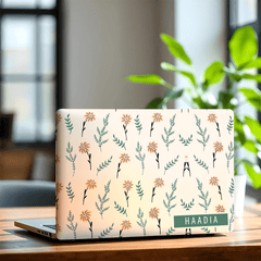 L313 Terracotta Garden Name Laptop Skin - BREACHIT