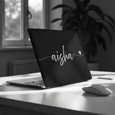 L314 Midnight Elegance Name Laptop Skin - BREACHIT