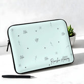 L316 Sky Bloom Name Laptop Sleeve - BREACHIT