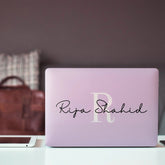 L318 Lilac Whimsy Name Laptop Skin - BREACHIT