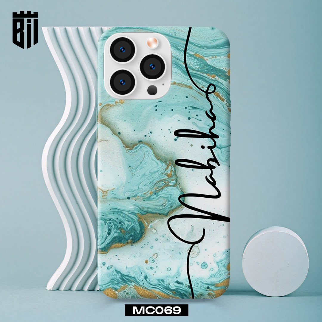 MC069 Green Name Design Mobile Case - BREACHIT