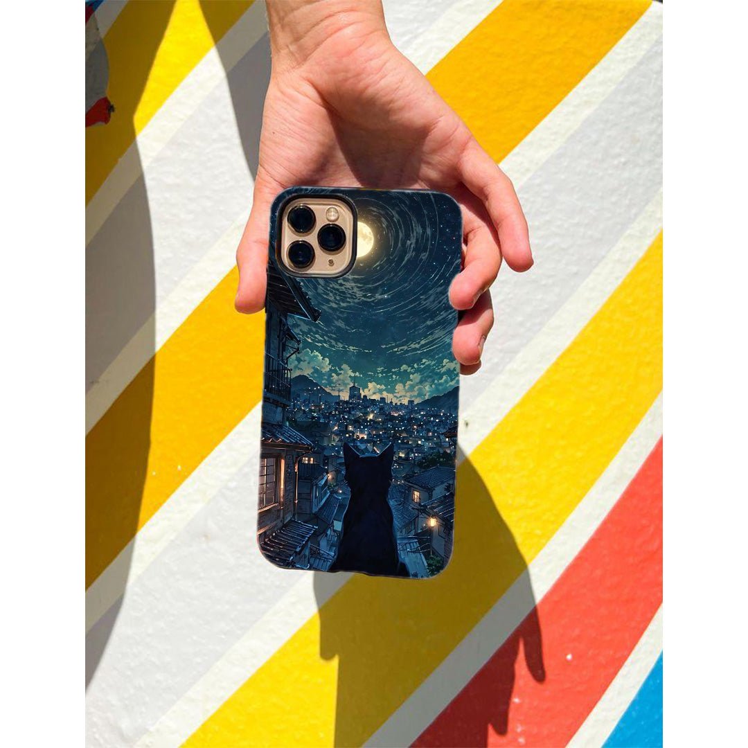 MC425 Aesthetic Cat Design Mobile Case - BREACHIT