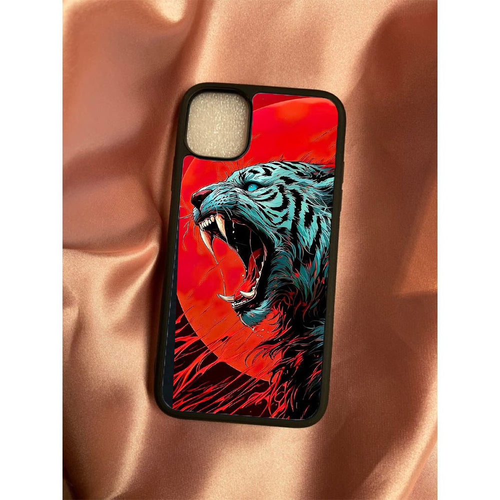 MC433 Red Tiger Design Mobile Case - BREACHIT
