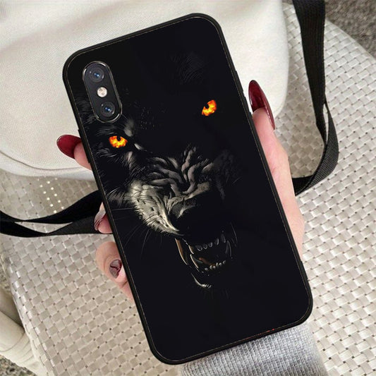 MC434 Black Bear Design Mobile Case - BREACHIT