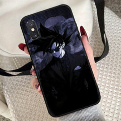 MC442 Black Goku Design Mobile Case - BREACHIT