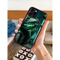 MC447 Green Bike Design Mobile Case - BREACHIT