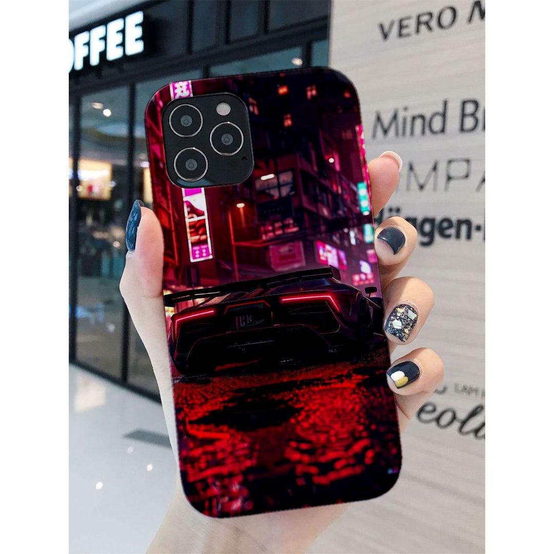 MC453 Pink Theme Car Design Mobile Case - BREACHIT