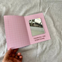 My World Inside - Mirror Greeting Card - BREACHIT