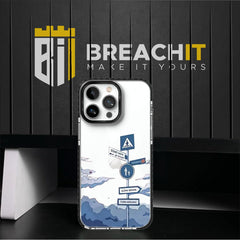 PC016 Start Now Acrylic Black Border Mobile Case - BREACHIT