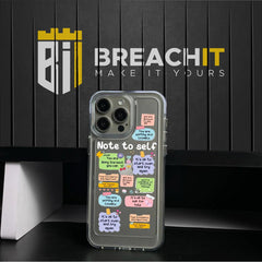 PC019 Its OK Acrylic Black Border Mobile Case - BREACHIT