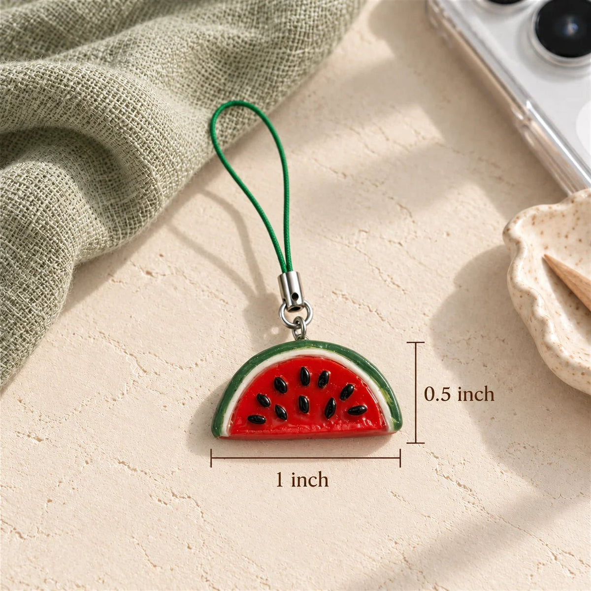 Seeds of Freedom - Handmade Clay Phone Charm - BREACHIT