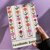 SJ022 - Blooming Gratitude Scribble Journal - BREACHIT