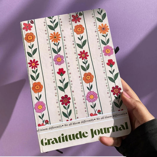 SJ022 - Blooming Gratitude Scribble Journal - BREACHIT