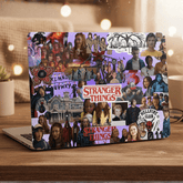 Stranger Things Fam Laptop Skin - BREACHIT