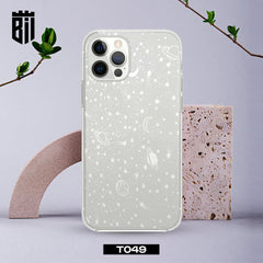 T049 Galaxy Transparent Design Mobile Case - BREACHIT