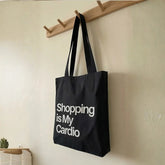 TB050 Shopping Is My Cardio Tote Bag - BREACHIT