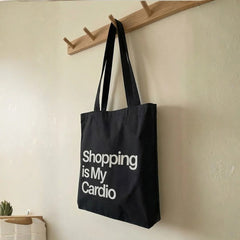 TB050 Shopping Is My Cardio Tote Bag - BREACHIT