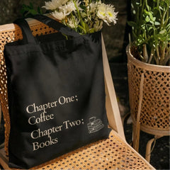 TB051 Chapter Coffee Tote Bag - BREACHIT
