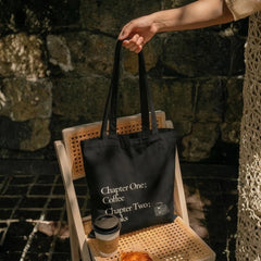 TB051 Chapter Coffee Tote Bag - BREACHIT