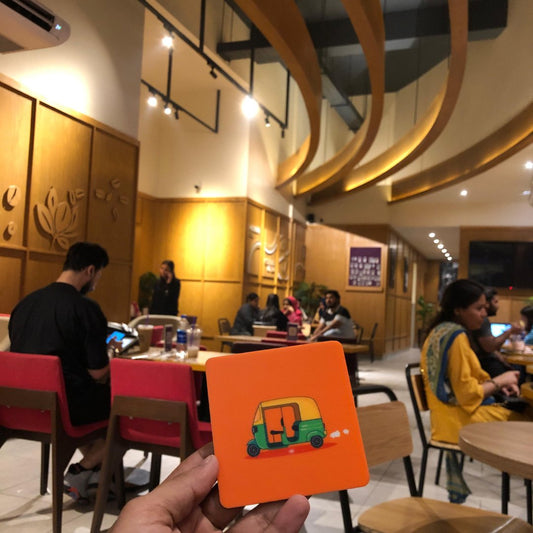 TC024-TukTuk Tea Coaster - BREACHIT