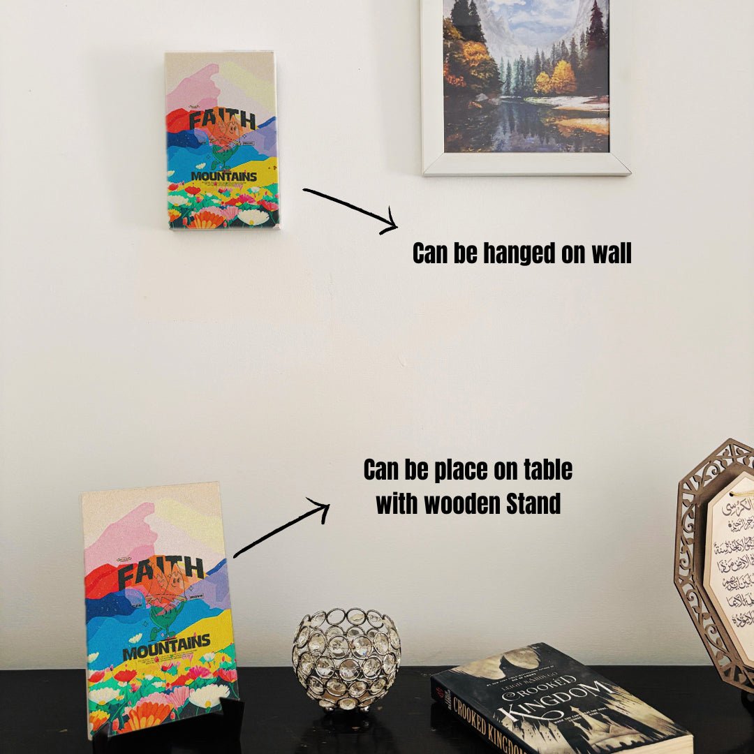 WF014 - Mountains Wall Frame - BREACHIT
