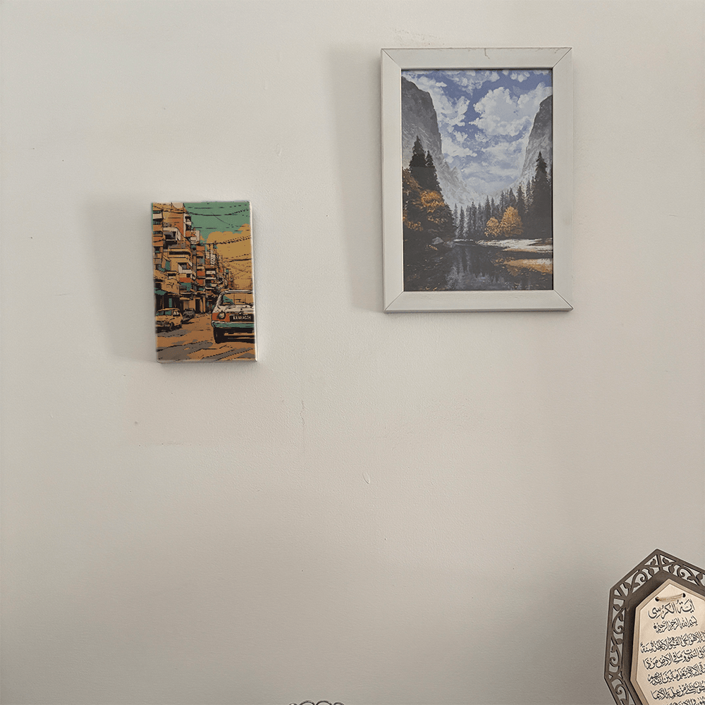 WF020 - Karachi Old City Wall Frame - BREACHIT